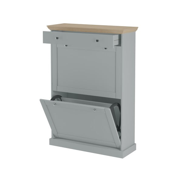 Sivá výklopná skrinka na topánky Binz – Støraa-image-3