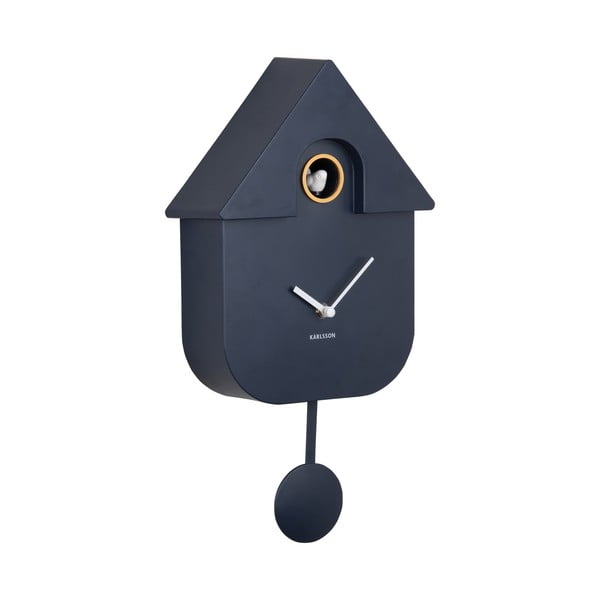 Kyvadlové nástenné hodiny Modern Cuckoo – Karlsson-image-1