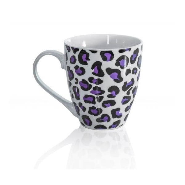 Porcelánový hrnček Sabichi Leopard, 600 ml