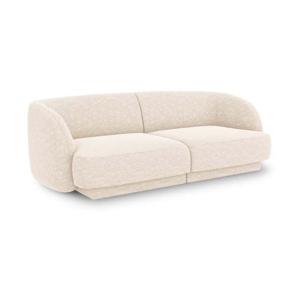 Krémovobiela pohovka 184 cm Miley – Micadoni Home-image-2