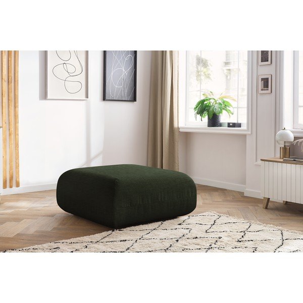 Zelená menčestrová podnožka Lecomte - Bobochic Paris-image-1