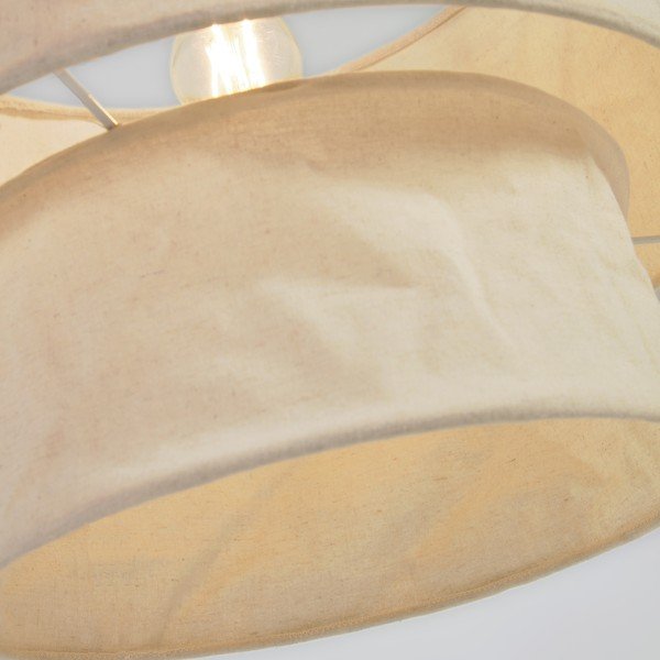 Béžové látkové tienidlo ø 40 cm Mariela - Kave Home-image-1