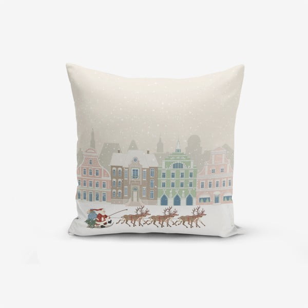 Obliečky na vaknúš s prímesou bavlny Minimalist Cushion Covers Christmas, 45 × 45 cm