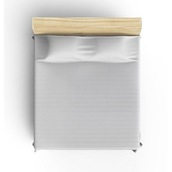 Krémový ľahký prešívaný pléd Mijolnir Monart, 220 × 240 cm-image-4