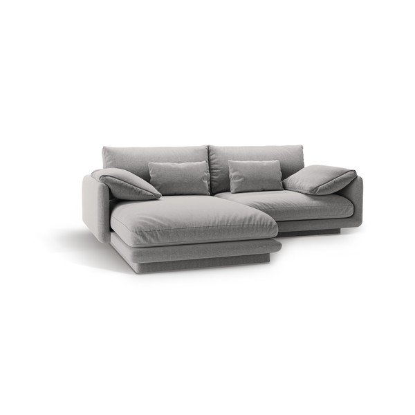 Svetlosivá rohová pohovka (ľavý roh) Torino – Micadoni Home-image-2