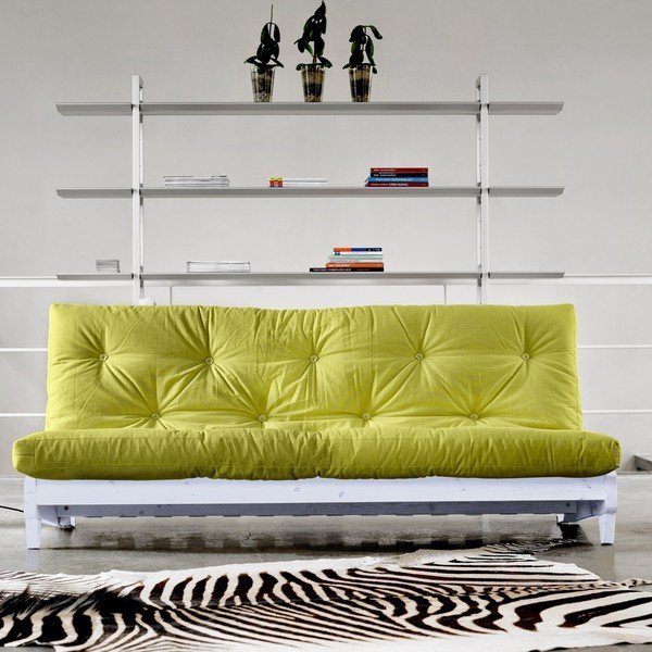 Rozkladacia pohovka Karup Fresh White/Pistacie-image-1
