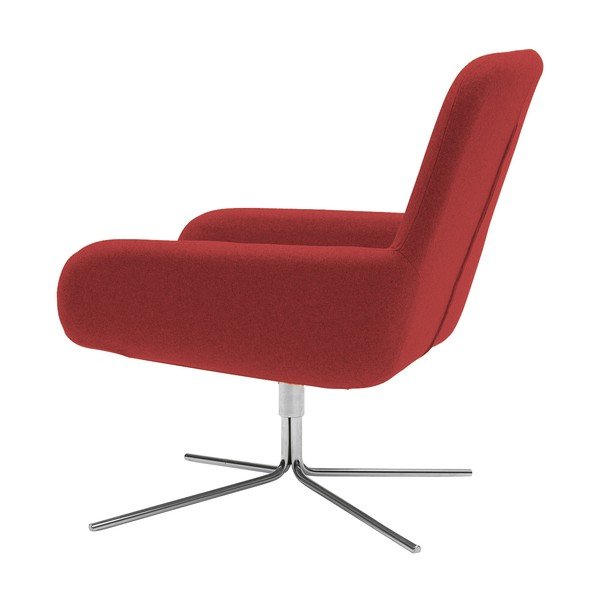 Červené otočné kreslo Softline Coco Swivel-image-4