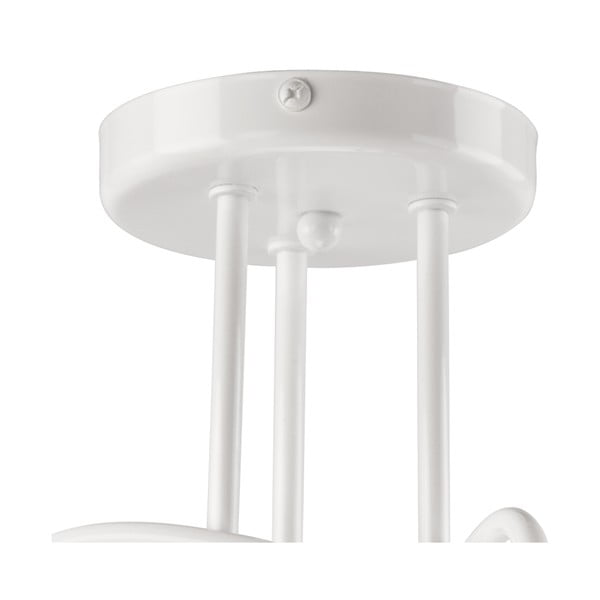 Biele stropné svietidlo bez tienidla 36x36 cm Camilla – LAMKUR-image-4