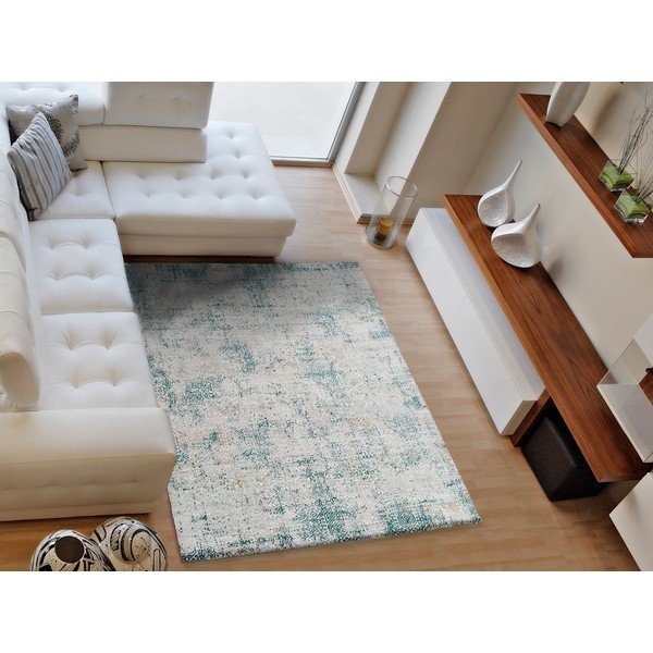 Sivo-modrý koberec Universal Babek, 80 x 150 cm-image-1