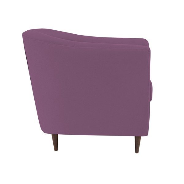 Fialové kreslo Kooko Home Love-image-4
