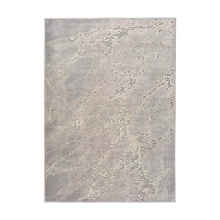 Sivo-béžový koberec z viskózy Universal Margot Marble, 60 x 110 cm