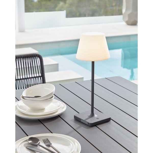 Stmievateľné vonkajšie svietidlo na USB Aluney - Kave Home-image-3