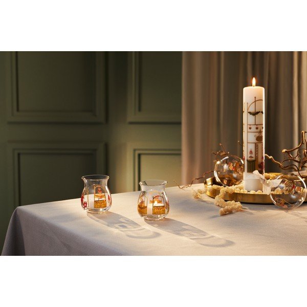 Sviečka s vianočným motívom doba horenia 56 h Holmegaard Christmas – Holmegaard-image-1