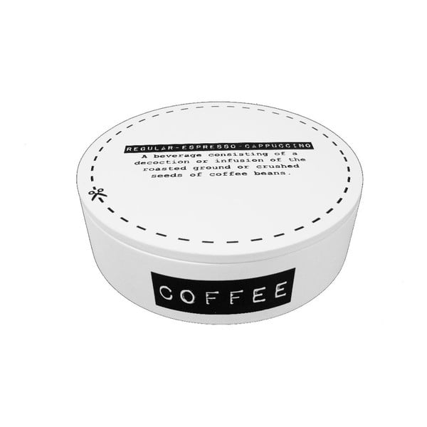 Box na kávu Round Label