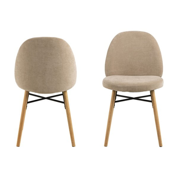 Béžová jedálenská stolička Sophia – Actona-image-3