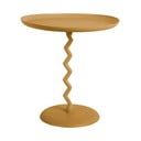 Kovový okrúhly odkladací stolík ø 40 cm Zig Zag – Leitmotiv