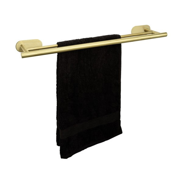 Samodržiaci držiak na uteráky z nerezovej ocele Orea Gold – Wenko-image-1