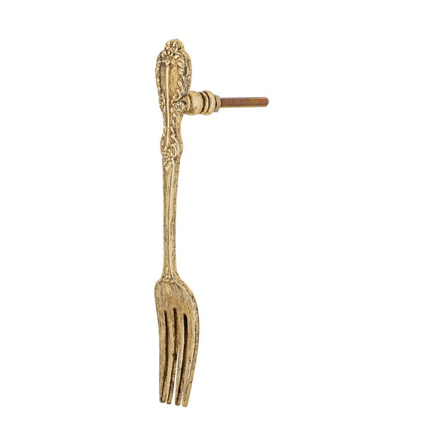 Nástenný kovový háčik v zlatej farbe Cella – Bloomingville-image-2