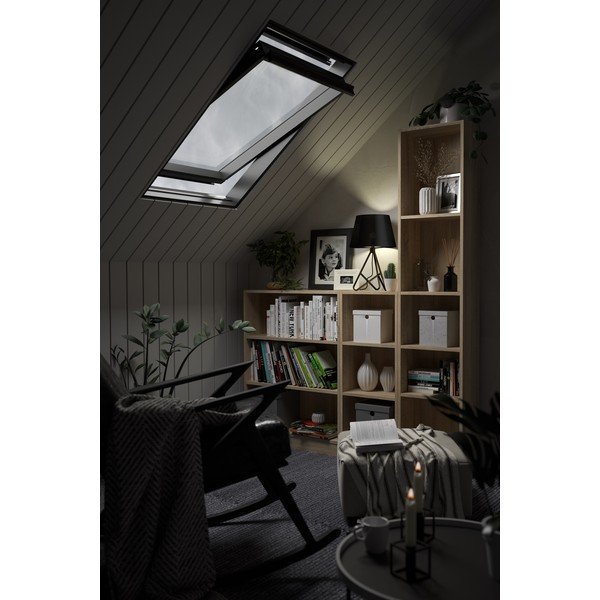 Knižnica v dubovom dekore Tvilum Basic, 41 x 203 cm-image-1