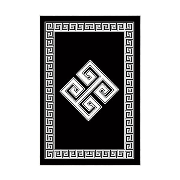 Čierno-biele kúpeľňové predložky v súprave 2 ks - Foutastic-image-3