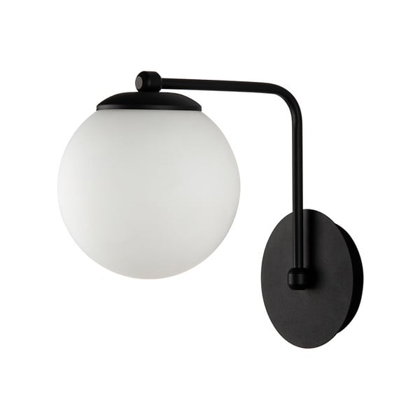 Čierne nástenné svietidlo Squid Lighting Star, výška 22 cm-image-2