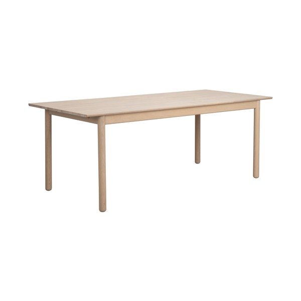 Rozkladací jedálenský stôl z dubového dreva 90x205 cm Derrymore – Rowico