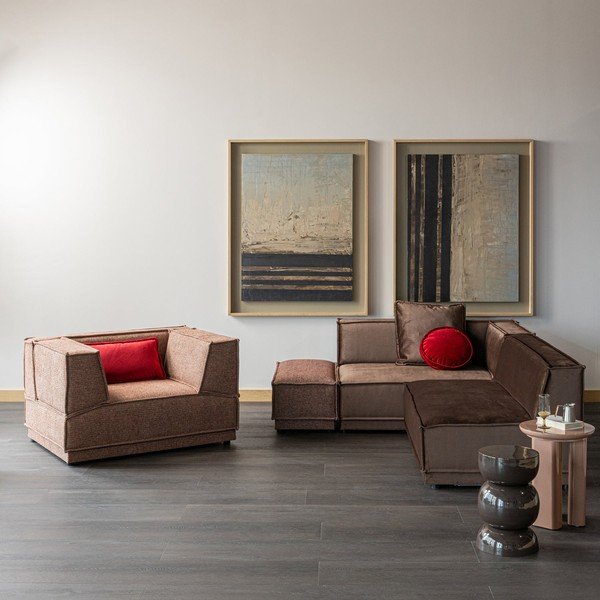 Lesklý okrúhly odkladací stolík ø 40 cm Orivo – WOOOD-image-4