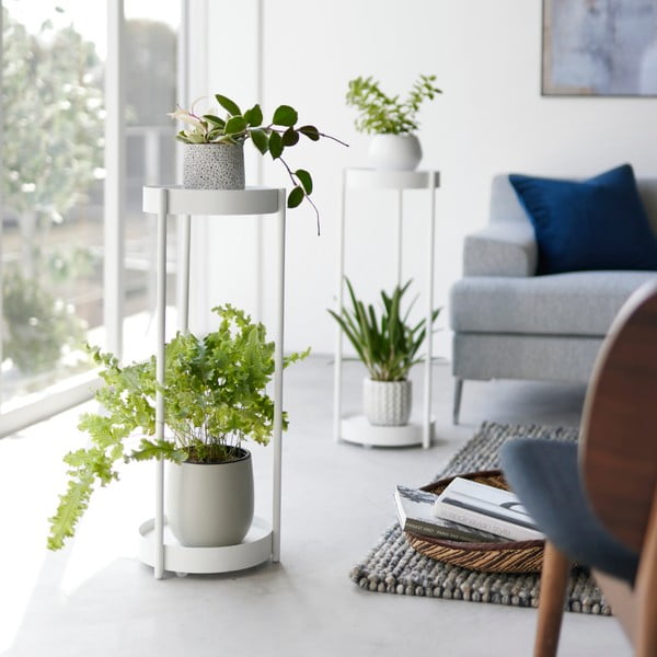 Kovový stojan na kvety (výška 70 cm) Tower – YAMAZAKI-image-1