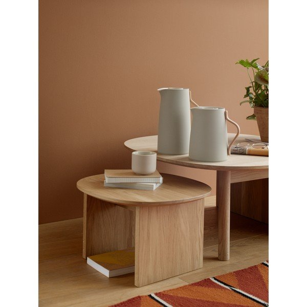 Béžová termokanvica z nehrdzavejúcej ocele 1,2 l Emma – Stelton-image-4