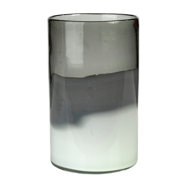 Sivá dekroatívna váza pols potten Smoke, výška 24 cm