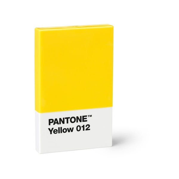 Žlté puzdro na vizitky Pantone
