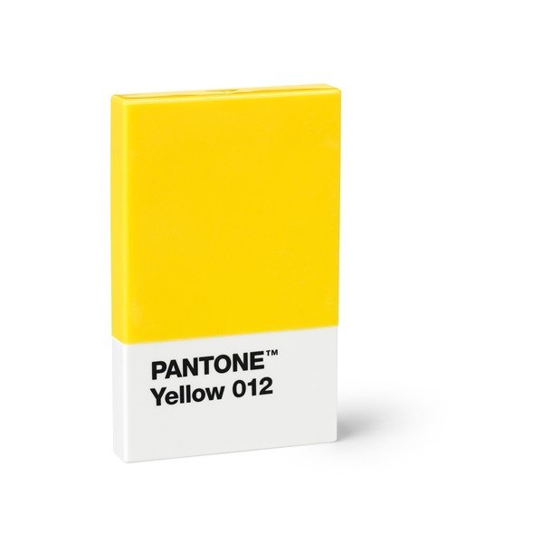 Žlté puzdro na vizitky Pantone