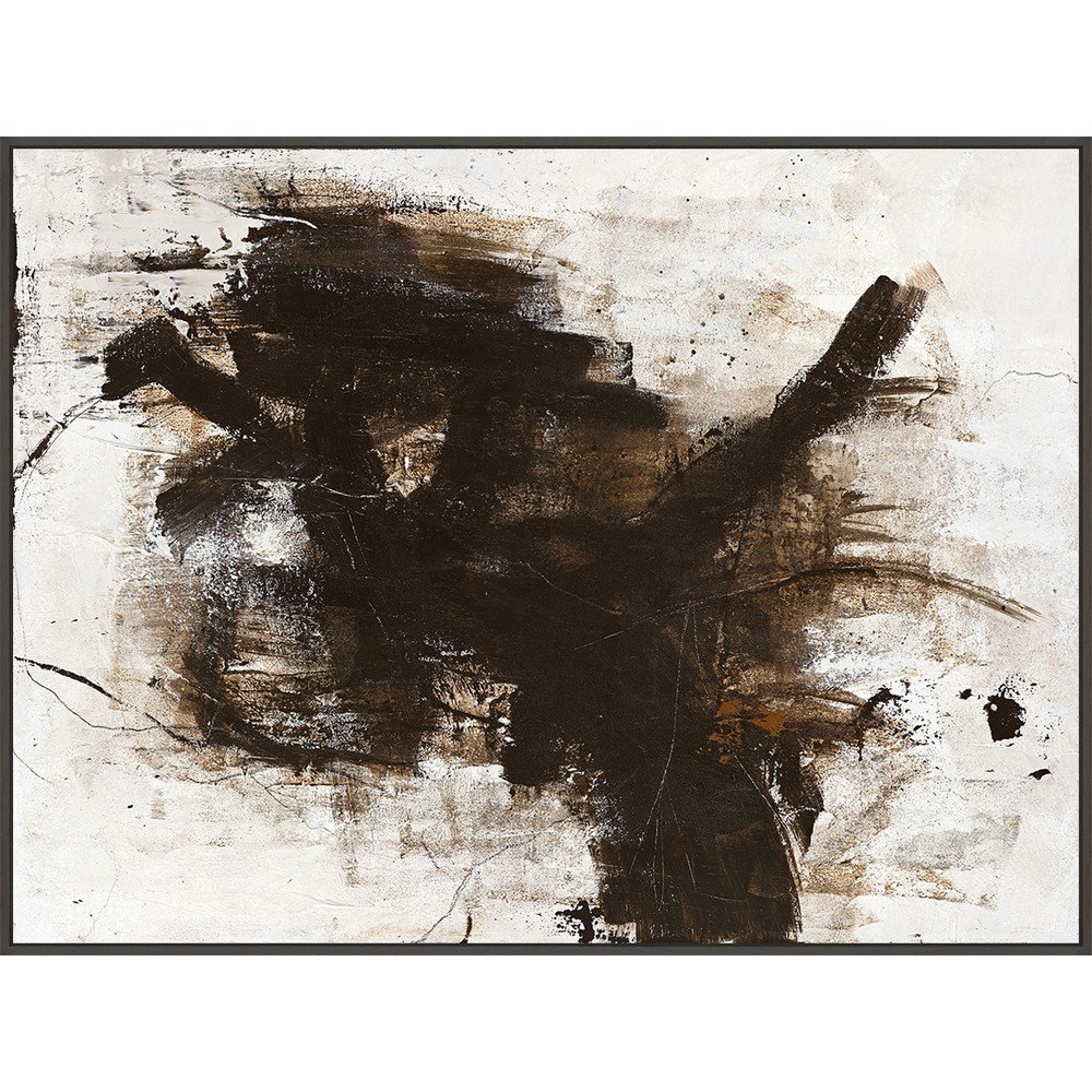 E-shop Ručne maľovaný obraz s rámom/na plátne 121x91 cm The Invisible – Malerifabrikken