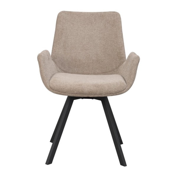 Béžové čalúnené jedálenské kreslá v súprave 2 ks Norwell – Rowico-image-4