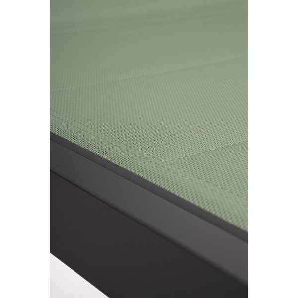 Zelené kovové záhradné ležadlo Hilde   – Bizzotto-image-4