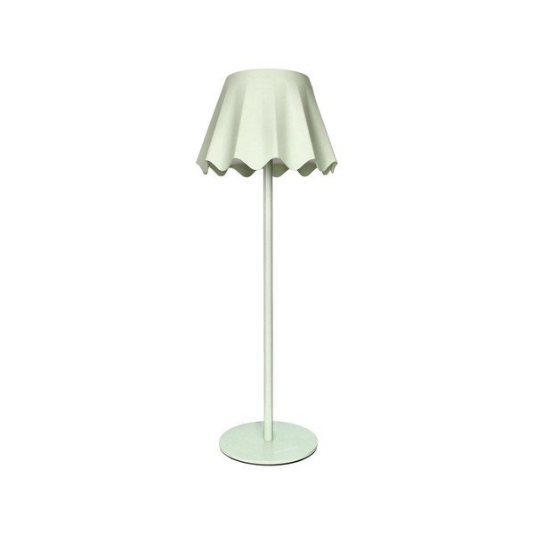 Svetlozelená kovová LED stolová lampa so stmievačom (výška  36 cm) – Brandani
