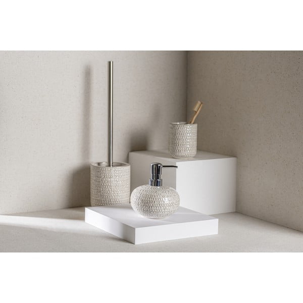 Krémovobiely keramický dávkovač mydla 0.47 l Pergole - Wenko-image-2