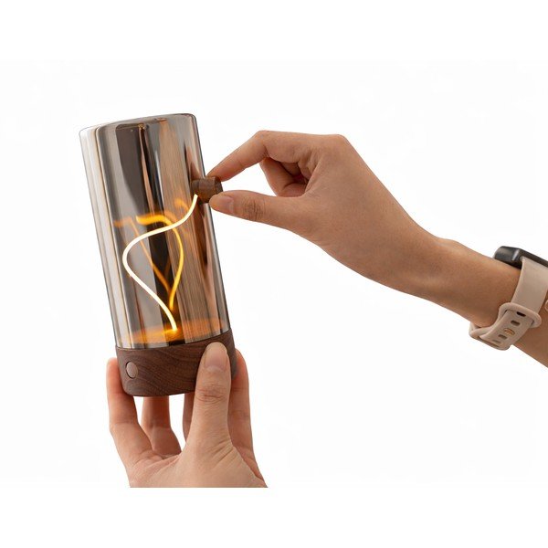 Prenosná svetelná dekorácia na USB ø 7 cm Solis – Gingko-image-3