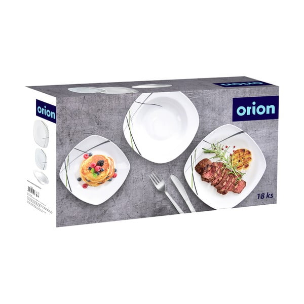 18-dielna súprava porcelánového riadu Orion Green-image-4
