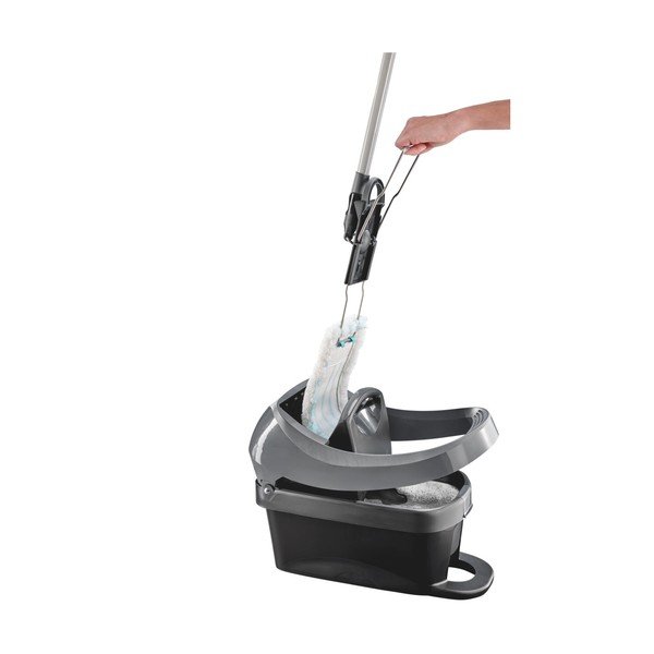 Rotačný mop s vedierkom Profi XL Mobile Black – LEIFHEIT-image-2
