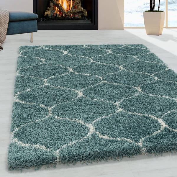 Modrý koberec 60x110 cm Salsa – Ayyildiz Carpets-image-1