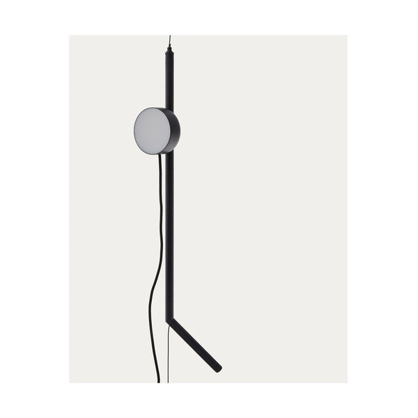 Čierna LED stmievateľná stojacia lampa (výška 339 cm) Orey – Kave Home-image-3