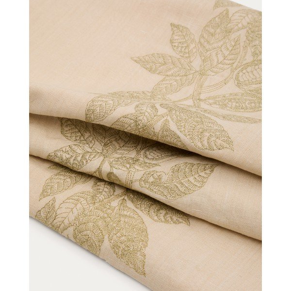 Obrus ​​s prímesou ľanu 150x250 cm Oreti – Kave Home-image-3