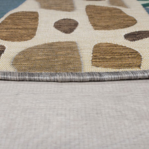 Zelený okrúhly vonkajší koberec ø 160 cm Eric - Flair Rugs-image-3