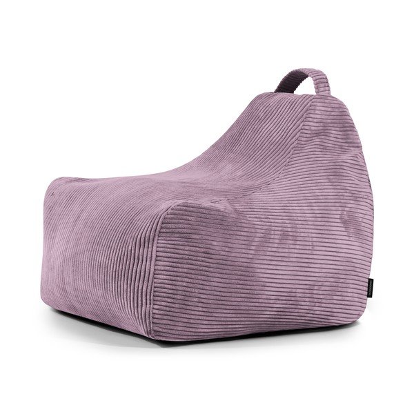 Fialový menčestrový detský sedací vak Game Amuse – SLOWDOWN