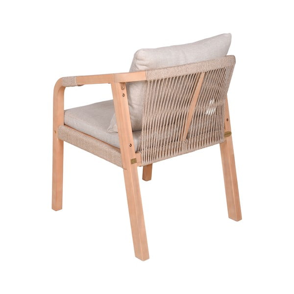 Drevené záhradné stoličky v súprave 2 ks v prírodnej farbe Bogota – Garden Pleasure-image-3