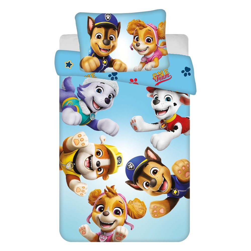 Bavlnená detská obliečka do postieľky 100x135 cm Paw Patrol – Jerry Fabrics