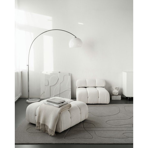 Sivý vlnený koberec 200x300 cm Morphic – Agnella-image-1