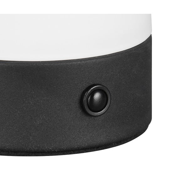 Matne biela LED stolová lampa so skleneným tienidlom (výška  18 cm) Dooley – Trio-image-2