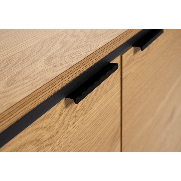 Komoda v dekore duba v prírodnej farbe 104,5x80x45 cm Cesura – Unique Furniture-image-4